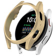 For Sansung Galaxy Watch 7 44mm Half Pack Hollow PC Watch Protective Case(Champaign Gold) - Watch Cases by PMC TechLife | Online Shopping South Africa | PMC TechLife | Buy Now Pay Later Mobicred