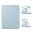 For iPad Pro 13 2024 ENKAY 360 Rotation PMMA Leather Smart Tablet Case with Pen Slot(Blue) - free shipping - PMc TechLife - Order now!