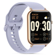 Q19 Max 2.1 inch HD Screen Water-resistant Sports Business Smart Watch(Purple)