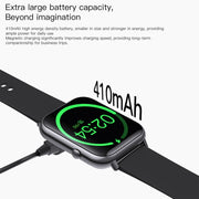 Q19 Max 2.1 inch HD Screen Water-resistant Sports Business Smart Watch(Purple)