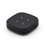 For Fitbit Sense Portable Detachable USB-C / Type-C Interface Smart Watch Magnetic Charger(Black)
