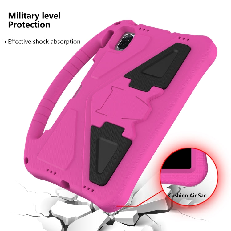 For Huawei Matepad SE 11 2024 EVA Shockproof Tablet Case with Holder(RoseRed) - free shipping - PMC Jewellery - Order now!
