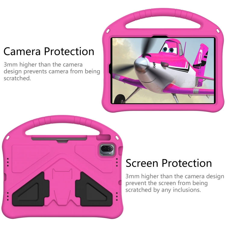 For Huawei Matepad SE 11 2024 EVA Shockproof Tablet Case with Holder(RoseRed) - free shipping - PMC Jewellery - Order now!