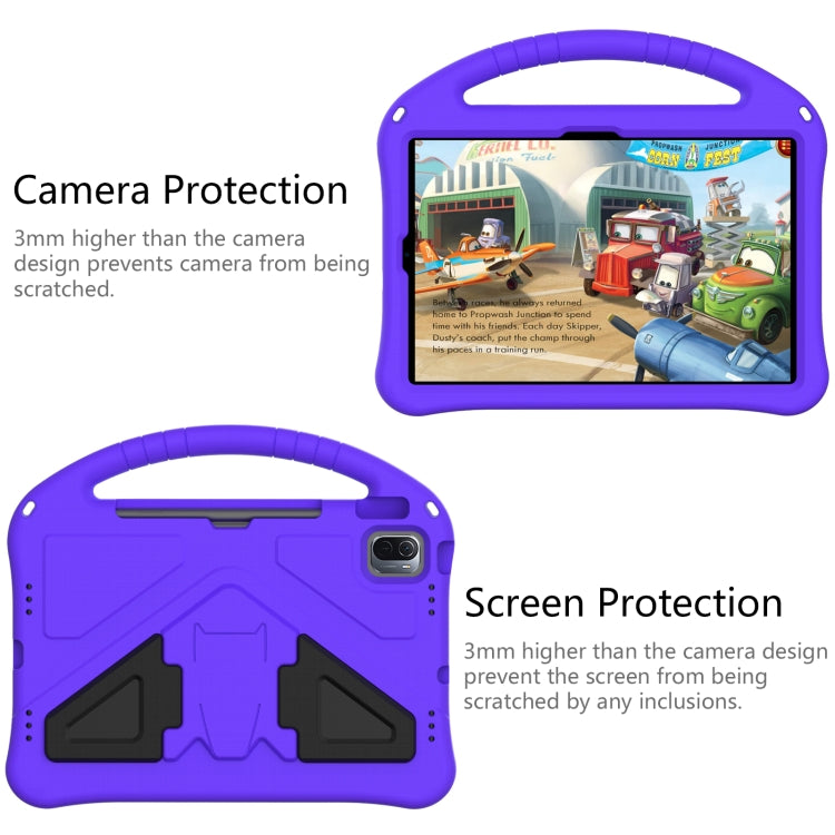 For Huawei Matepad SE 11 2024 EVA Shockproof Tablet Case with Holder(Purple) - Huawei by PMC Jewellery | Online Shopping South Africa | PMC Jewellery | Buy Now Pay Later Mobicred