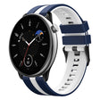 For Amazfit GTR Mini 20mm Two-Color Sports Silicone Watch Band(Blue+White) - free shipping - PMC TechLife - Order now!