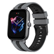 For Amazfit GTS 3 20mm Two-Color Sports Silicone Watch Band(Grey+Black) - free shipping - PMC TechLife - Order now!