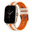 For Amazfit GTS 2 20mm Two-Color Sports Silicone Watch Band(Starlight+Orange) - free shipping - PMC TechLife - Order now!