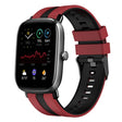 For Amazfit GTS 2 Mini 20mm Two-Color Sports Silicone Watch Band(Red+Black) - free shipping - PMC TechLife - Order now!