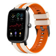 For Amazfit GTS 2 Mini 20mm Two-Color Sports Silicone Watch Band(Starlight+Orange) - free shipping - PMC TechLife - Order now!