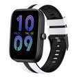For Amazfit Bip3 Pro 20mm Two-Color Sports Silicone Watch Band(White+Black) - free shipping - PMC TechLife - Order now!