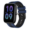 For Amazfit Bip3 Pro 20mm Two-Color Sports Silicone Watch Band(Blue+Black) - free shipping - PMC TechLife - Order now!