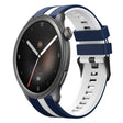 For Amazfit Balance 22mm Two-Color Sports Silicone Watch Band(Blue+White) - free shipping - PMC TechLife - Order now!