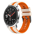 For Amazfit GTR 4 22mm Two-Color Sports Silicone Watch Band(Starlight+Orange) - free shipping - PMC TechLife - Order now!