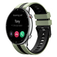For Amazfit GTR 2 22mm Two-Color Sports Silicone Watch Band(Light Green+Black) - free shipping - PMC TechLife - Order now!