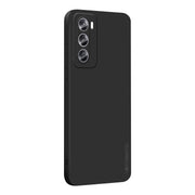 For OPPO Reno12 Global PINWUYO Sense Series Liquid Silicone TPU Phone Case(Black)