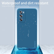 For OPPO Reno12 Global PINWUYO Sense Series Liquid Silicone TPU Phone Case(Blue)