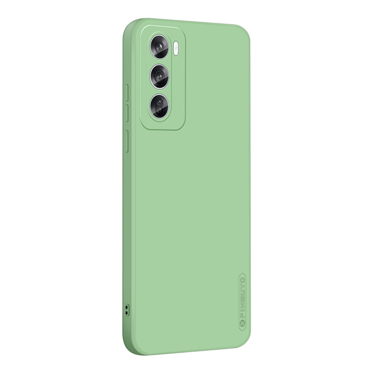 For OPPO Reno12 Global PINWUYO Sense Series Liquid Silicone TPU Phone Case(Green) - free shipping - PMC Jewellery - Order now!