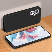 For OPPO Reno11 F PINWUYO Sense Series Liquid Silicone TPU Phone Case(Black)