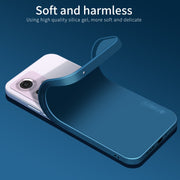 For OPPO Reno11 F PINWUYO Sense Series Liquid Silicone TPU Phone Case(Blue)