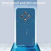 For OPPO Reno12 F PINWUYO Sense Series Liquid Silicone TPU Phone Case(Black)