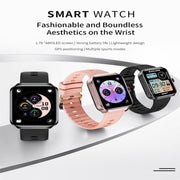 NX22 1.78 inch Color Screen Smart Watch, Support Bluetooth Call / Wellness Tracking(Black)