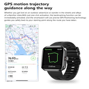 NX22 1.78 inch Color Screen Smart Watch, Support Bluetooth Call / Wellness Tracking(Black)