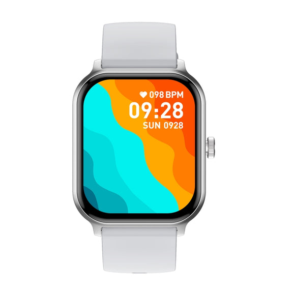 P85 1.93 inch Color Screen Smart Watch, Support Bluetooth Call / Wellness Tracking(Silver)