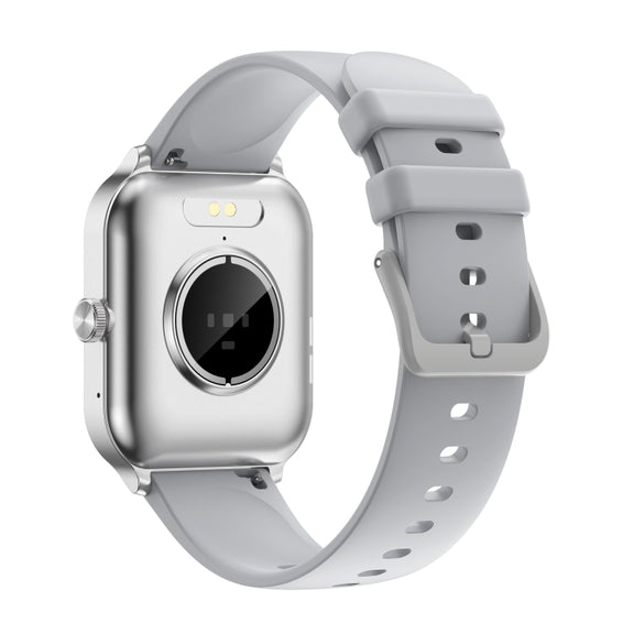 P85 1.93 inch Color Screen Smart Watch, Support Bluetooth Call / Wellness Tracking(Silver)