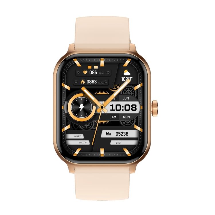 P85 1.93 inch Color Screen Smart Watch, Support Bluetooth Call / Wellness Tracking(Gold)