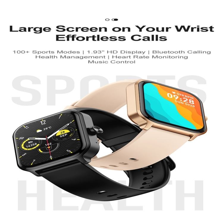 P85 1.93 inch Color Screen Smart Watch, Support Bluetooth Call / Health Monitoring(Silver) - Smart Watches by PMC TechLife | Online Shopping South Africa | PMC TechLife | Buy Now Pay Later Mobicred