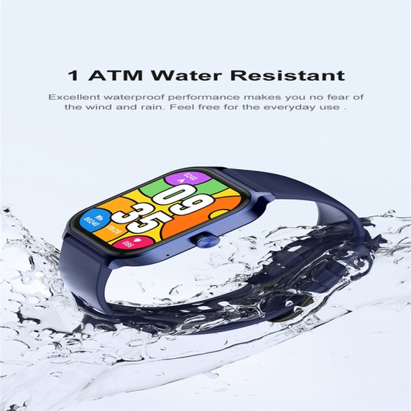 P85 1.93 inch Color Screen Smart Watch, Support Bluetooth Call / Wellness Tracking(Black)