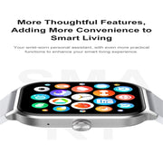 P85 1.93 inch Color Screen Smart Watch, Support Bluetooth Call / Wellness Tracking(Black)