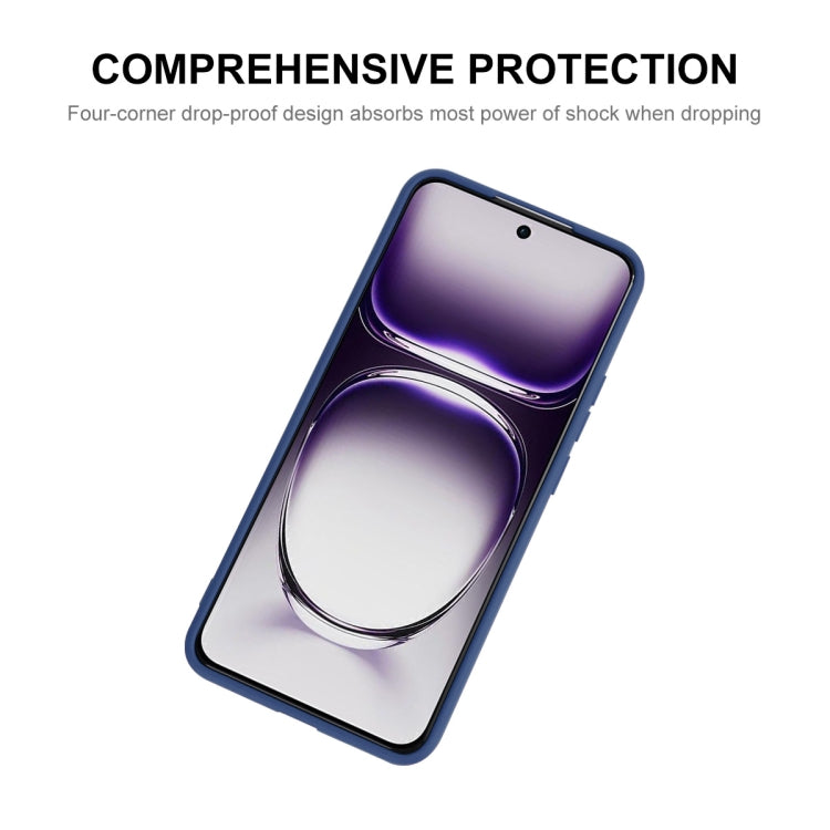 For OPPO Reno12 Pro ENKAY Liquid Silicone Soft Shockproof Phone Case(Dark Green)