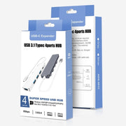 ADS-301C USB-C / Type-C to USB-C + USB 3.0 + 3 x USB 2.0 Expander HUB(Grey)