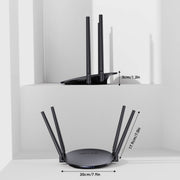 WAVLINK WN530G3 4x 5dBi Foldable Antenna AC1200 Dual Band Wireless Repeater Router, Plug:AU Plug