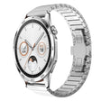 For Huawei Watch GT4 46mm 22mm One Bead Paint Butterfly Buckle Alloy Watch Band(Silver) - free shipping - PMC TechLife - Order now!