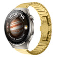 For Huawei Watch 4 Pro 22mm One Bead Paint Butterfly Buckle Alloy Watch Band(Gold) - free shipping - PMC TechLife - Order now!