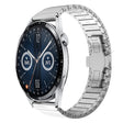 For Huawei Watch GT3 46mm 22mm One Bead Paint Butterfly Buckle Alloy Watch Band(Silver) - free shipping - PMC TechLife - Order now!