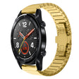 For Huawei Watch GT 42 / 46mm 22mm One Bead Paint Butterfly Buckle Alloy Watch Band(Gold) - free shipping - PMC TechLife - Order now!