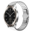 For Xiaomi Watch S3 22mm One Bead Paint Butterfly Buckle Alloy Watch Band(Silver) - free shipping - PMC TechLife - Order now!