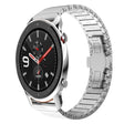 For Amazfit Watch GTR 4 22mm One-Bead Paint Butterfly Buckle Alloy Watch Band(Silver) - free shipping - PMC TechLife - Order now!