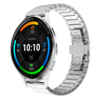 For Garmin Venu 3 22mm One Bead Paint Butterfly Buckle Alloy Watch Band(Silver) - free shipping - PMC TechLife - Order now!