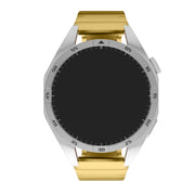 For Garmin Forerunner 255 Music 22mm One Bead Paint Butterfly Buckle Alloy Watch Band(Gold)