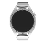 For COROS Pace 3 22mm One Bead Paint Butterfly Buckle Alloy Watch Band(Silver)