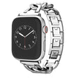 For Apple Watch Series 9 45mm Quick-Release Metal Chain Watch Band(Silver) - free shipping - PMC TechLife - Order now!