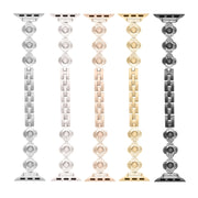 For Apple Watch Ultra 49mm Four Leaf Clover Quick-Release Metal Chain Watch Band(Gold)