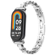 For Xiaomi Smart Band 9 / 9 NFC Fashion Bracelet Metal Watch Band(Silver) - free shipping - PMC TechLife - Order now!