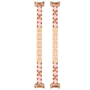 For Xiaomi Smart Band 9 / 9 NFC Fashion Bracelet Metal Watch Band(Rose Gold)