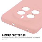 For Realme 12 Pro+ ENKAY Liquid Silicone Soft Shockproof Phone Case(Beige)