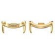 For Xiaomi Smart Band 9 NFC 12mm 1 Pair Metal Watch Band Connector(Gold) - free shipping - PMc TechLife - Order now!